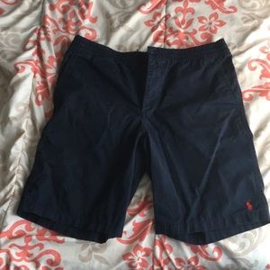 Navy Polo boys shorts